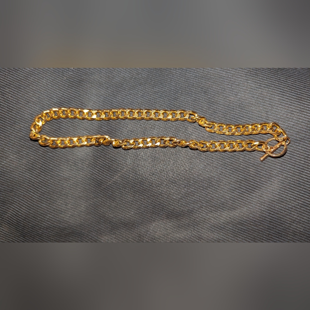 NWOT SheIn chunky gold choker necklace